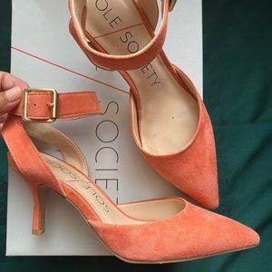 Sole Society Ocean Coral D’Orsay Olyvia Heels